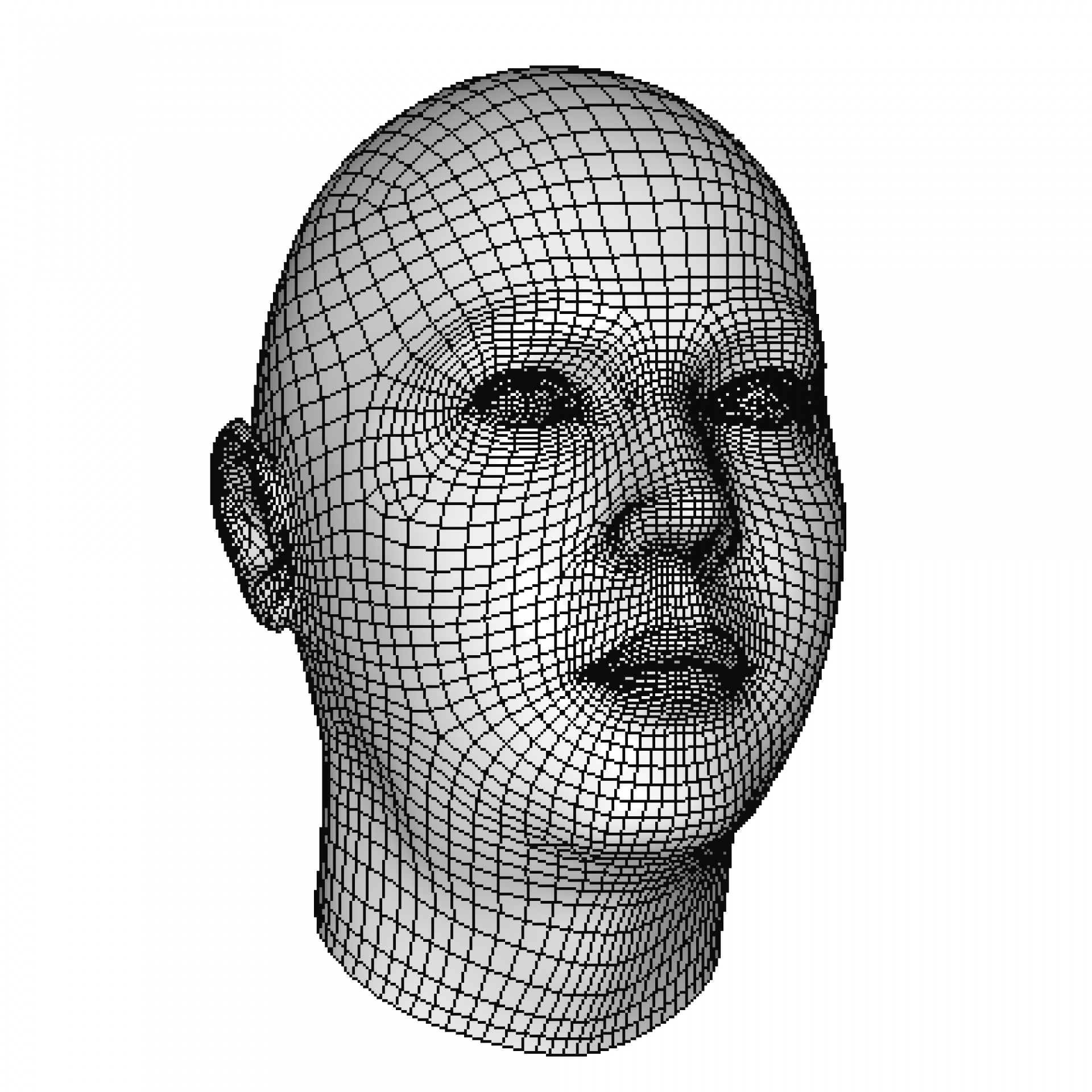 man head 3d free photo