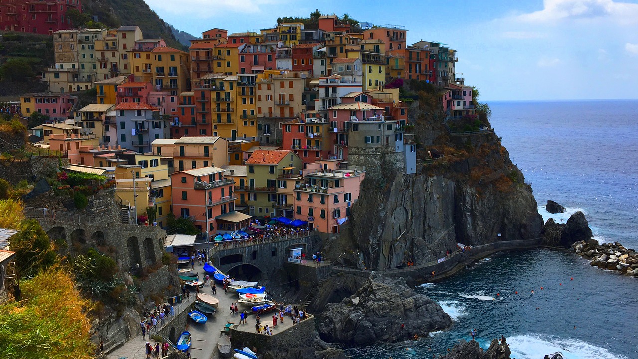 manarola cinque terre liguria free photo