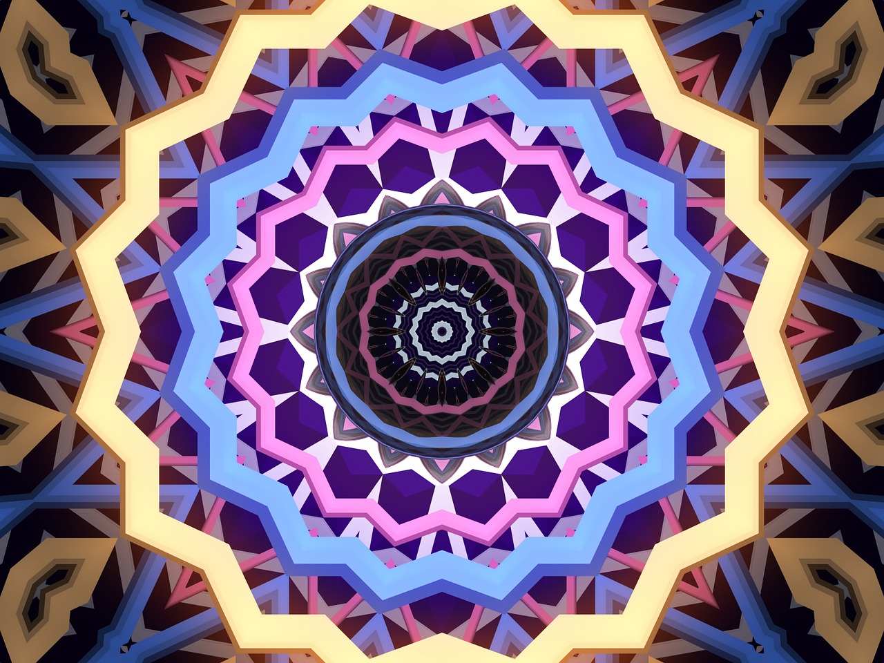 mandala art design free photo