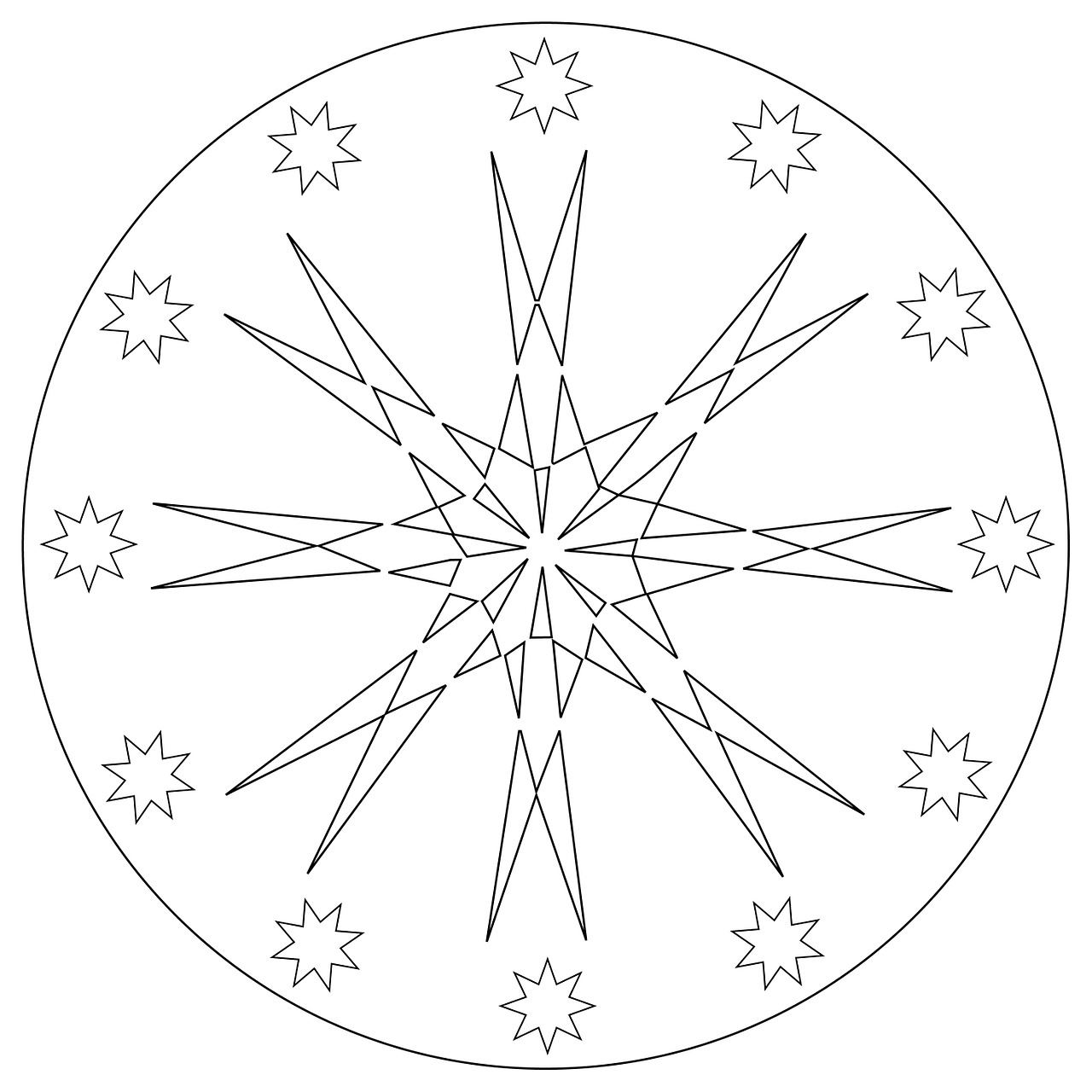 mandala christmas mandala coloring pages free photo