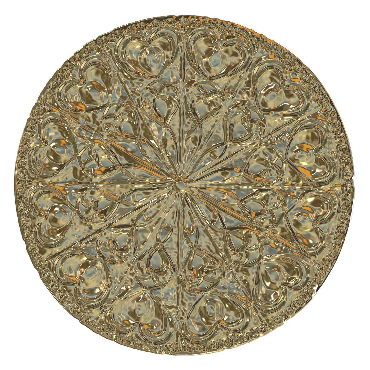 mandala jade gold art free photo