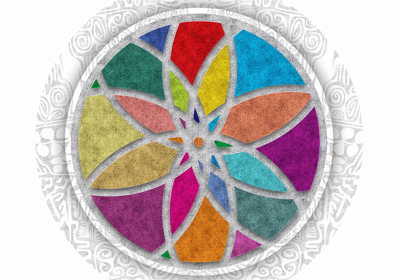 mandala colors floral free photo