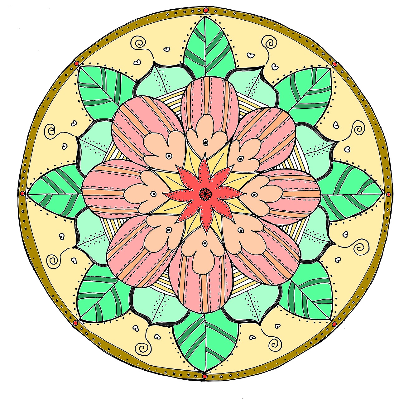 Mandala, empathy, flower, inspirational, artistic - free image from ...