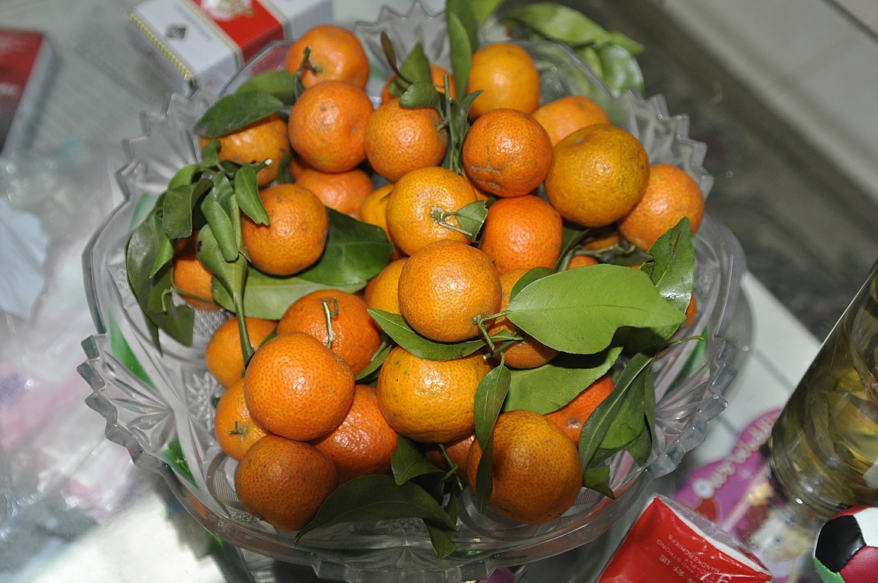 mandarin orange chinese new year new year free photo