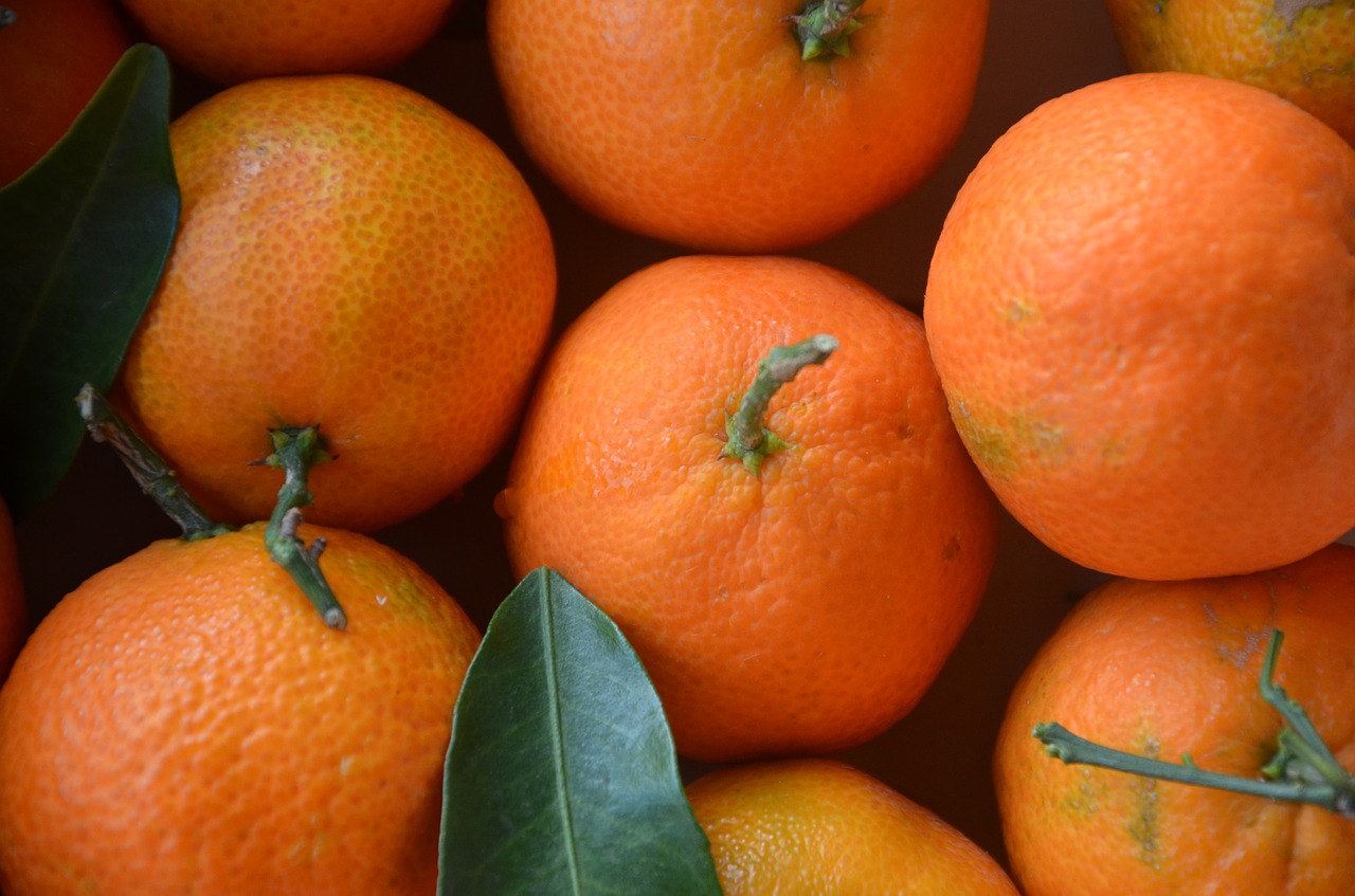 mandarins citrus fruits orange free photo