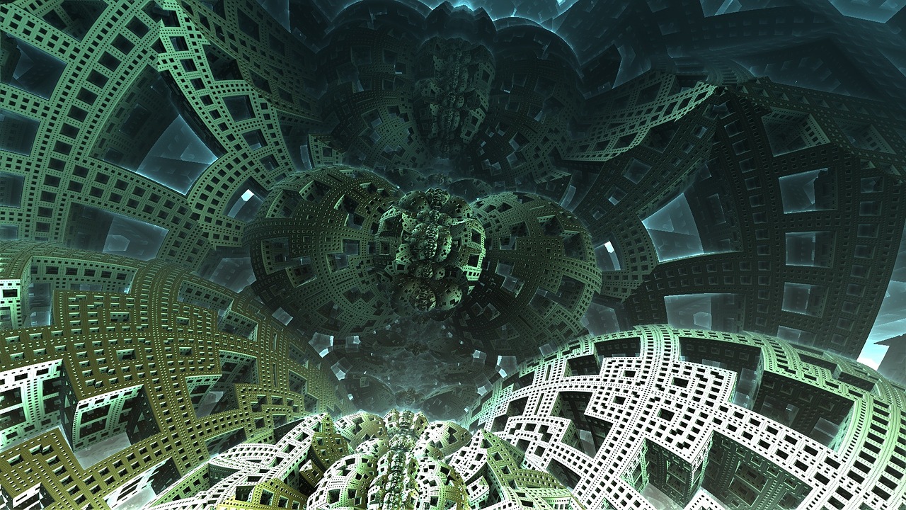 mandelbulb fractal sci-fi free photo