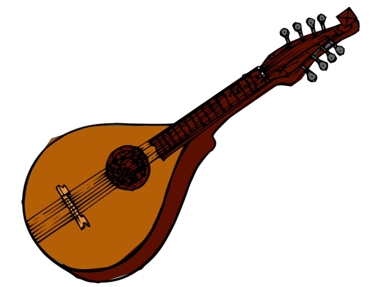 mandolin lute instrument free photo