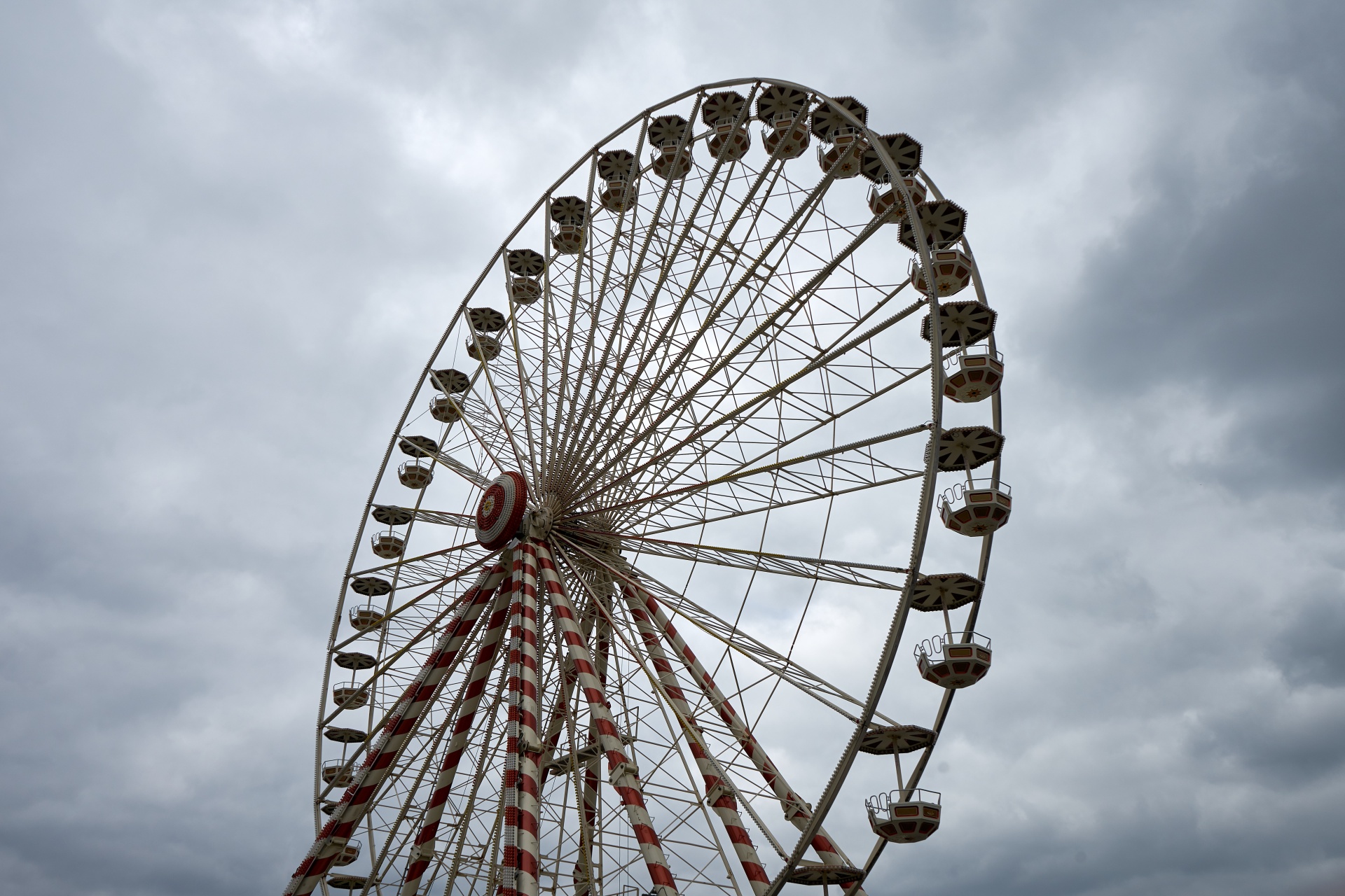 carousel ferris wheel amusement free photo