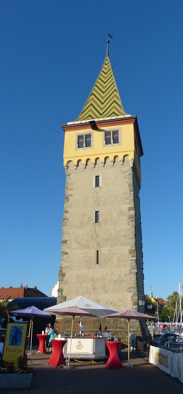 mang tower lindau lake constance free photo