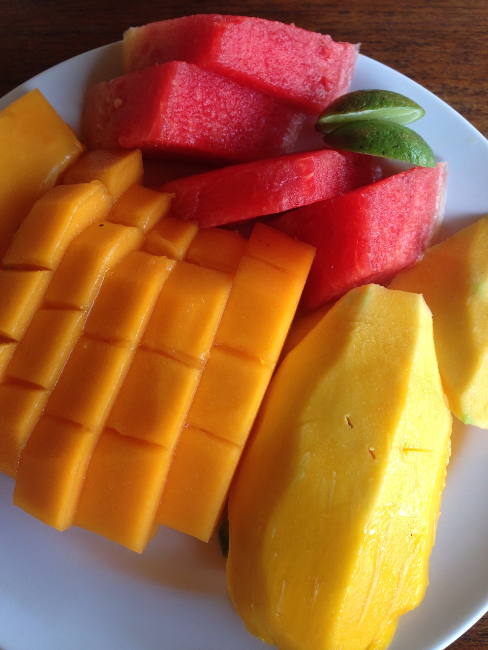 mango fruit watermelon free photo
