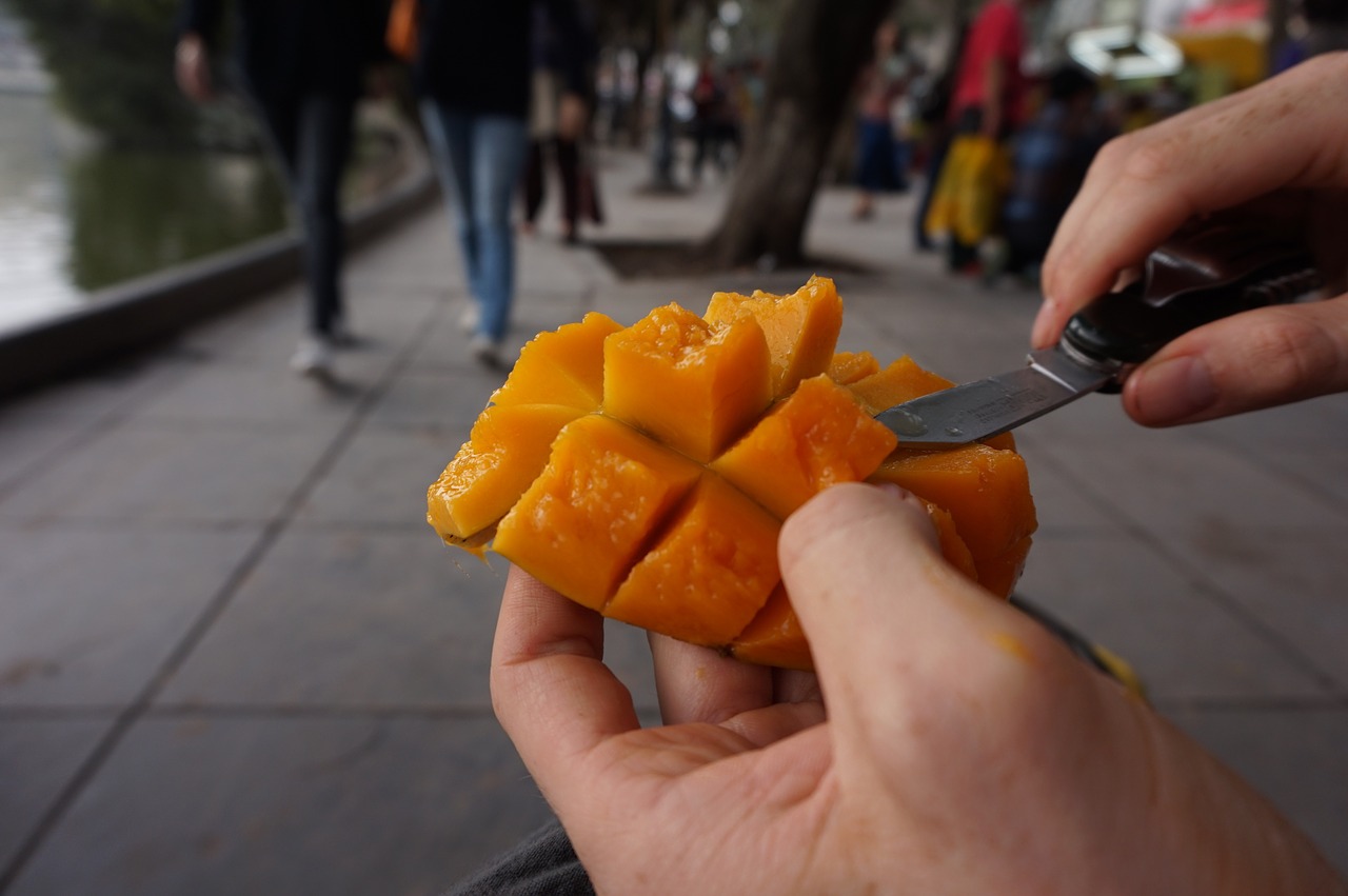 mango fruit vegan free photo