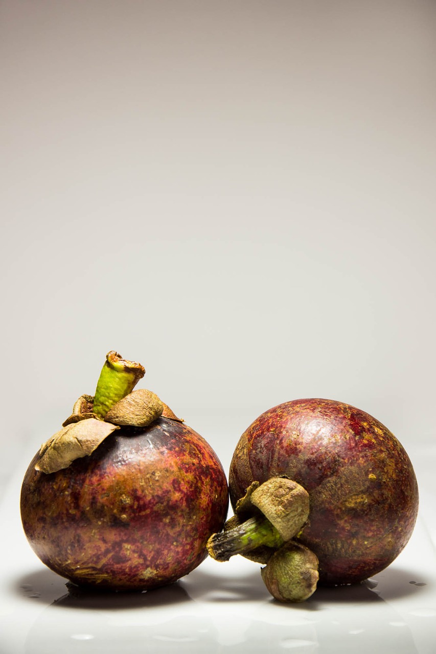 mangostan fruit exotic fruits free photo