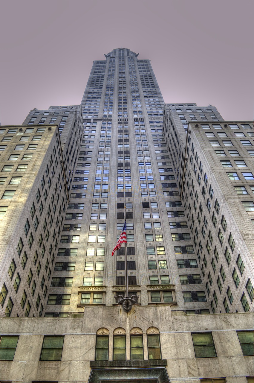 manhattan new york skyscraper free photo
