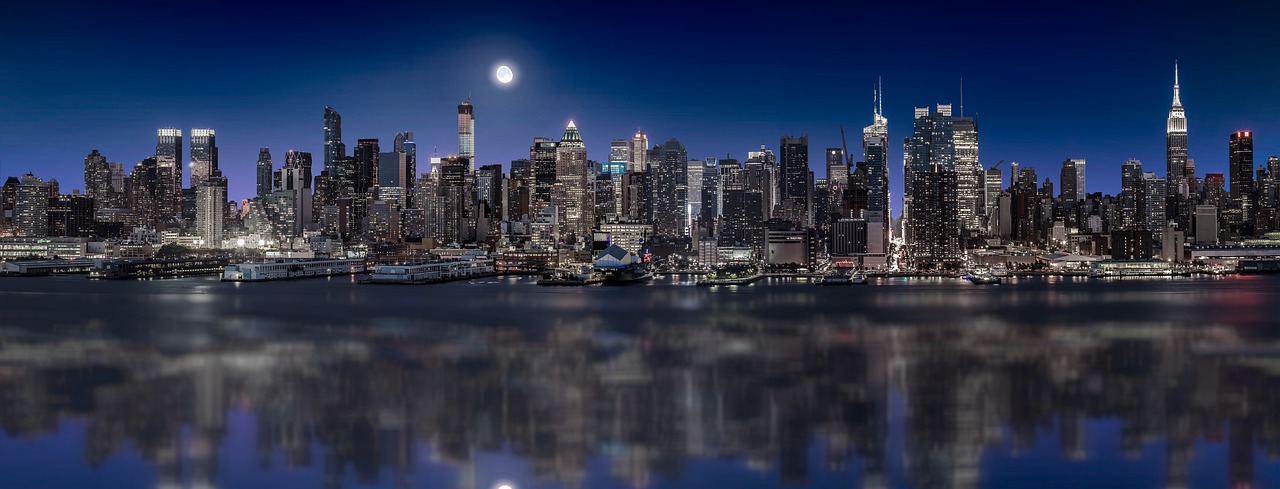 manhattan  nyc  skyline free photo