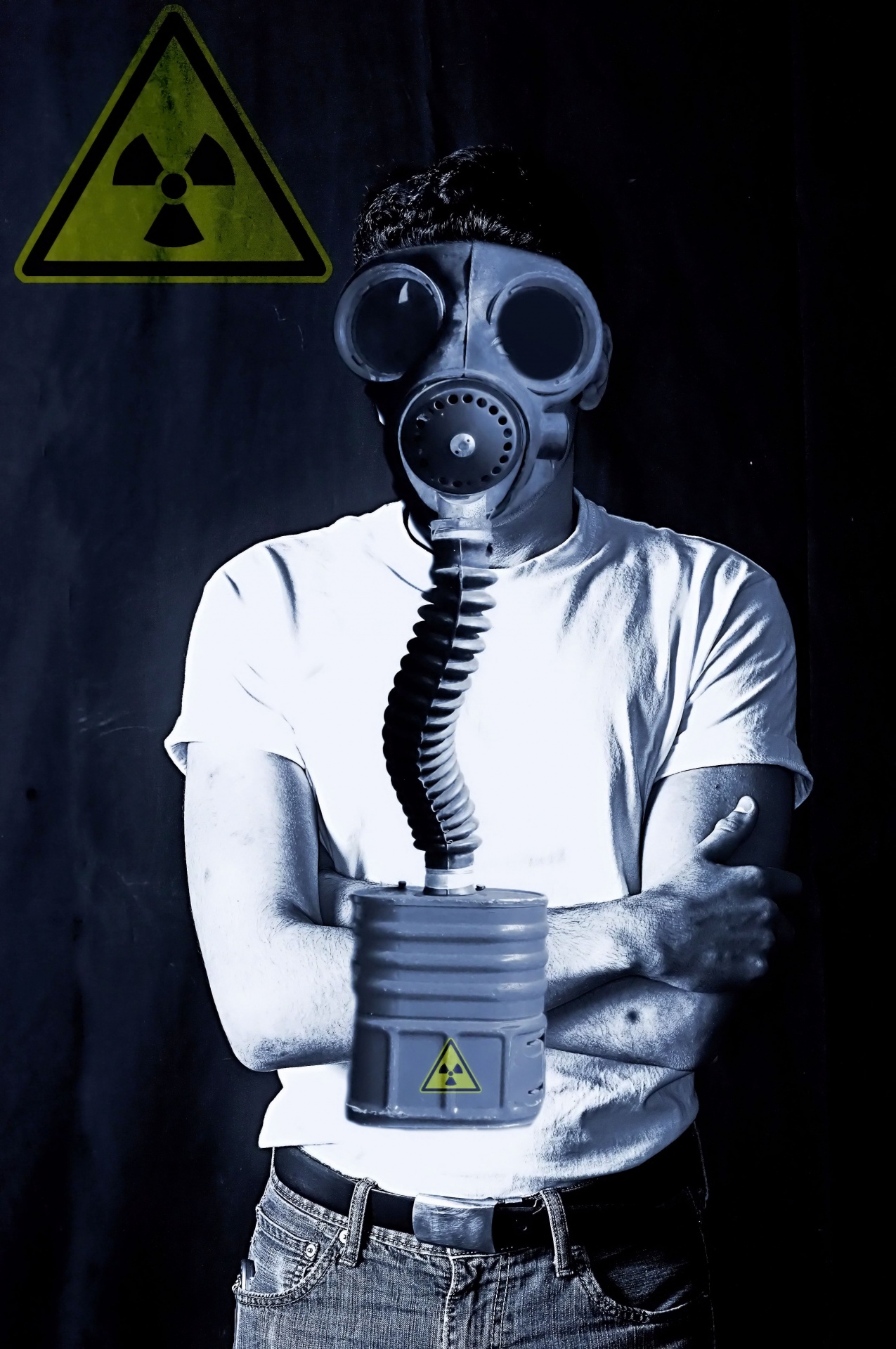 gas mask gas war free photo