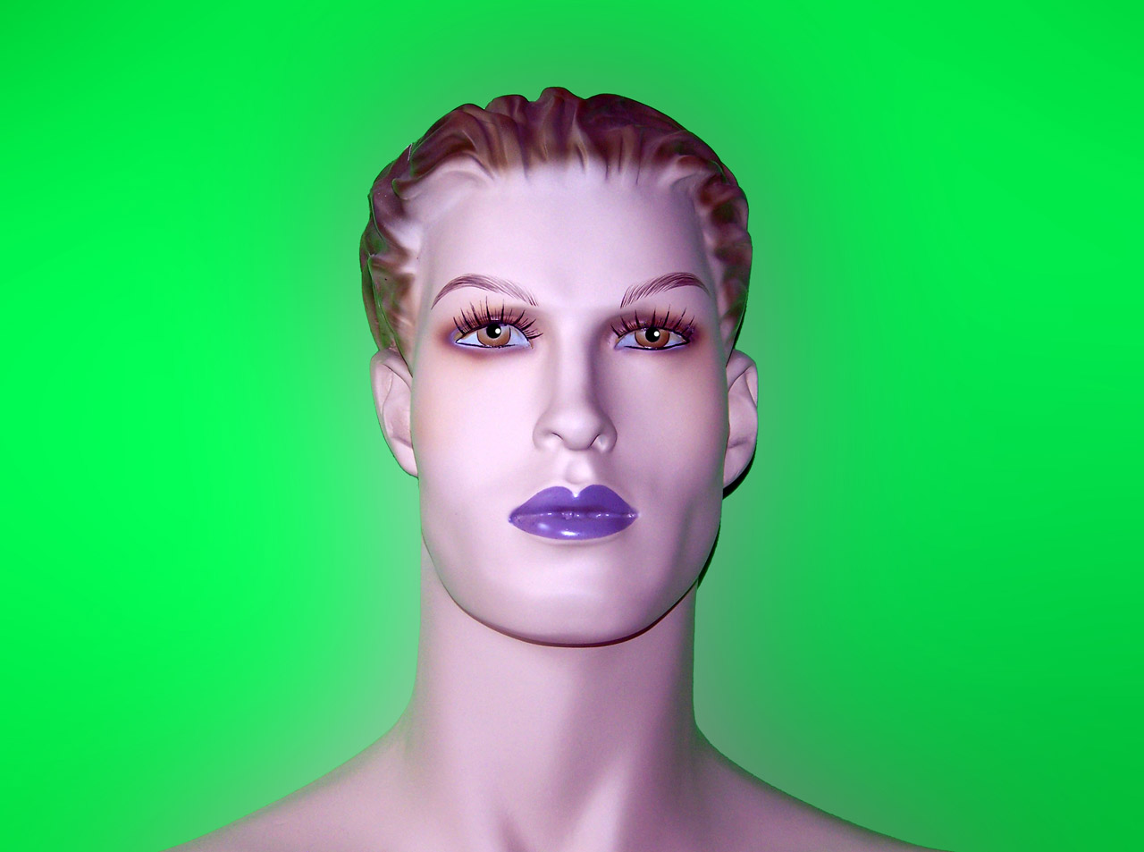 mannequin dummy purple free photo