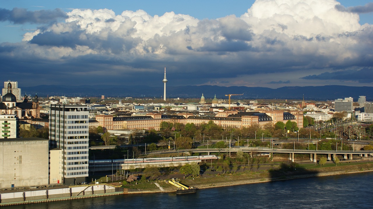 mannheim panorama mood free photo