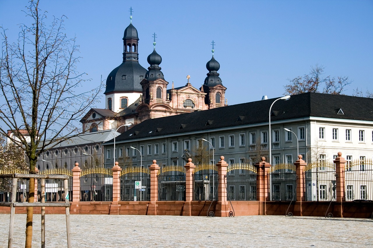 mannheim old town church free photo