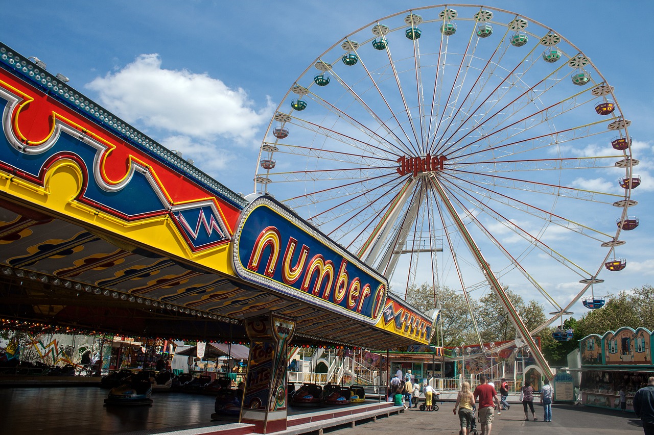 mannheim ferris wheel mannemer measured free photo