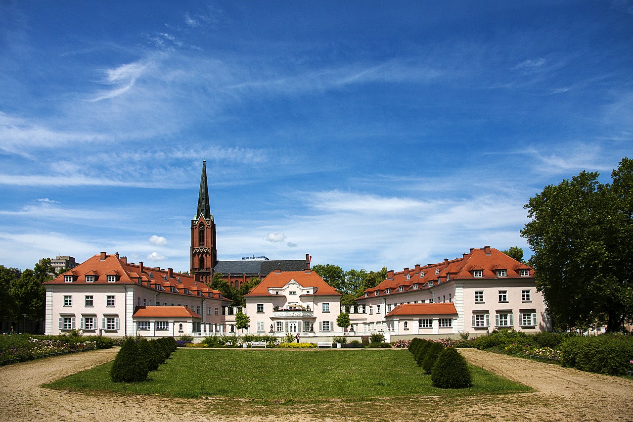 mansion frankfurt architecture free photo