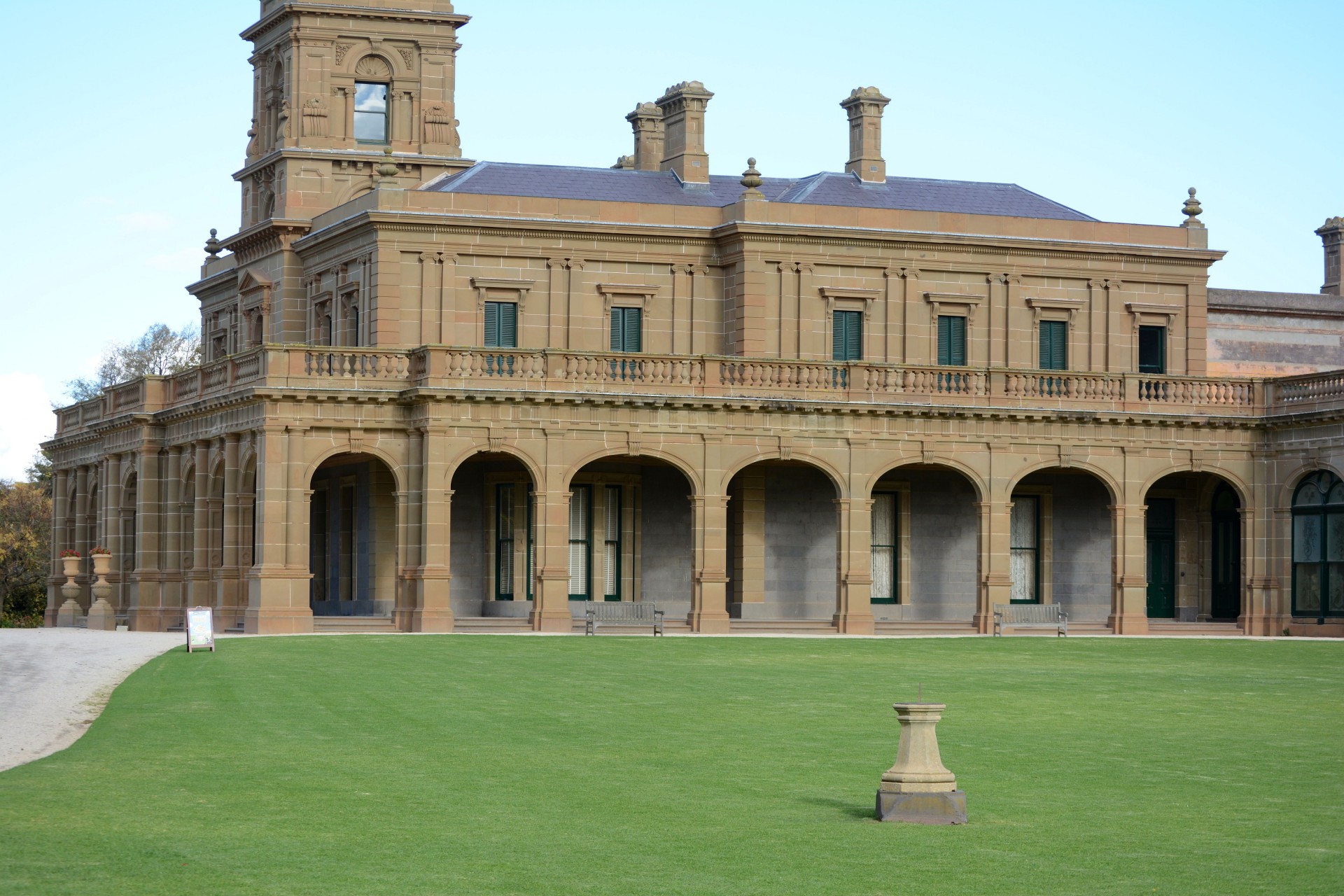 mansion residence werribee park free photo