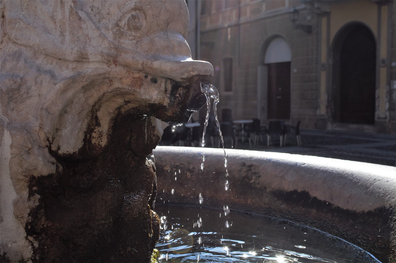 mantova  fontana  piazza free photo