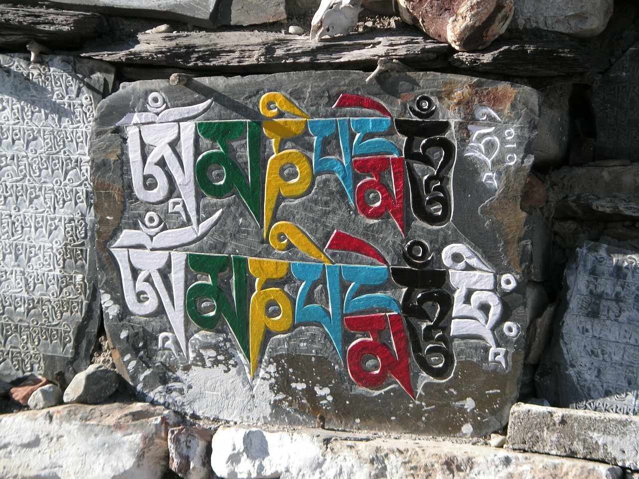 mantra nepal buddhist free photo