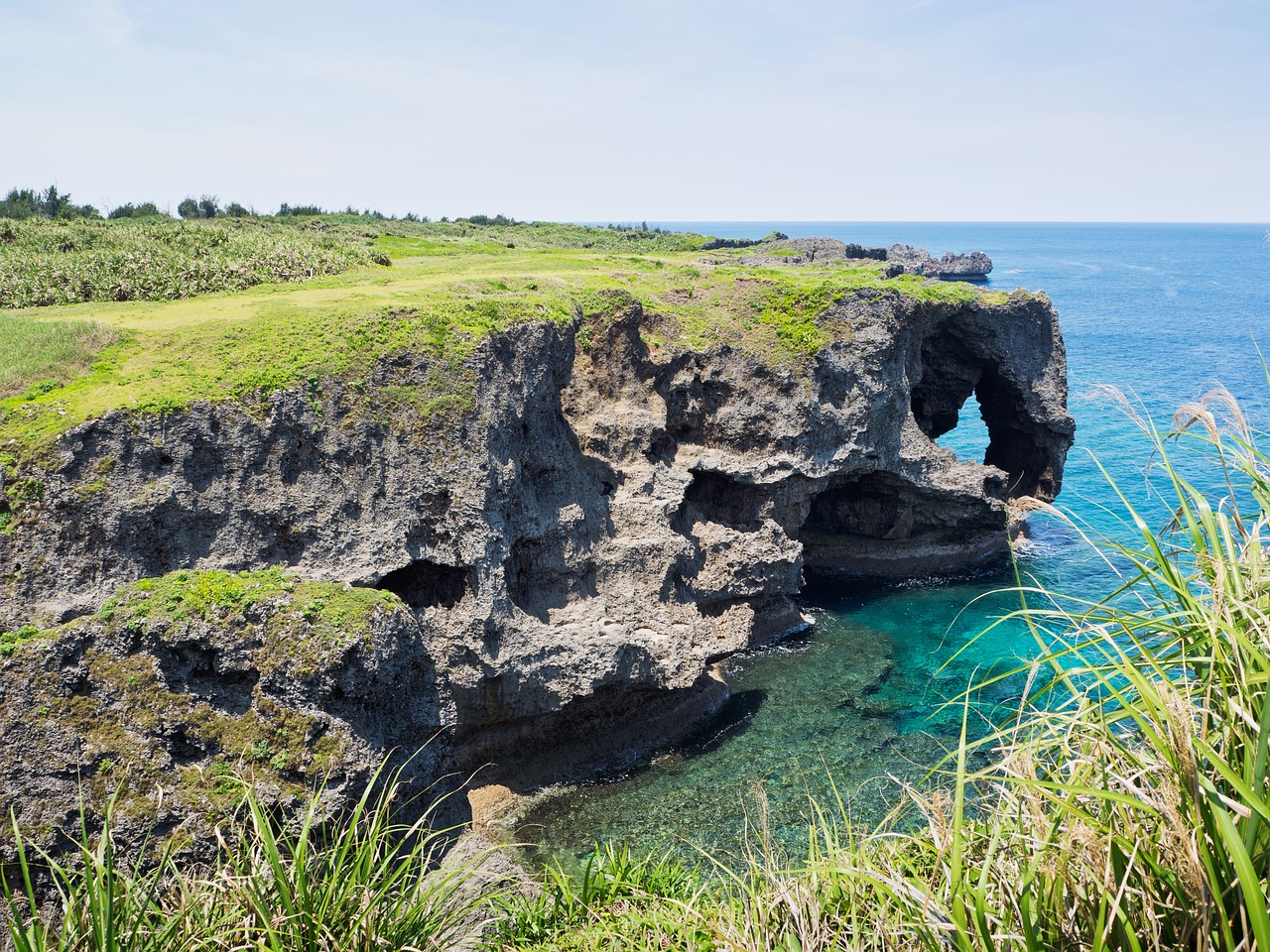 manzamo landmark okinawa free photo