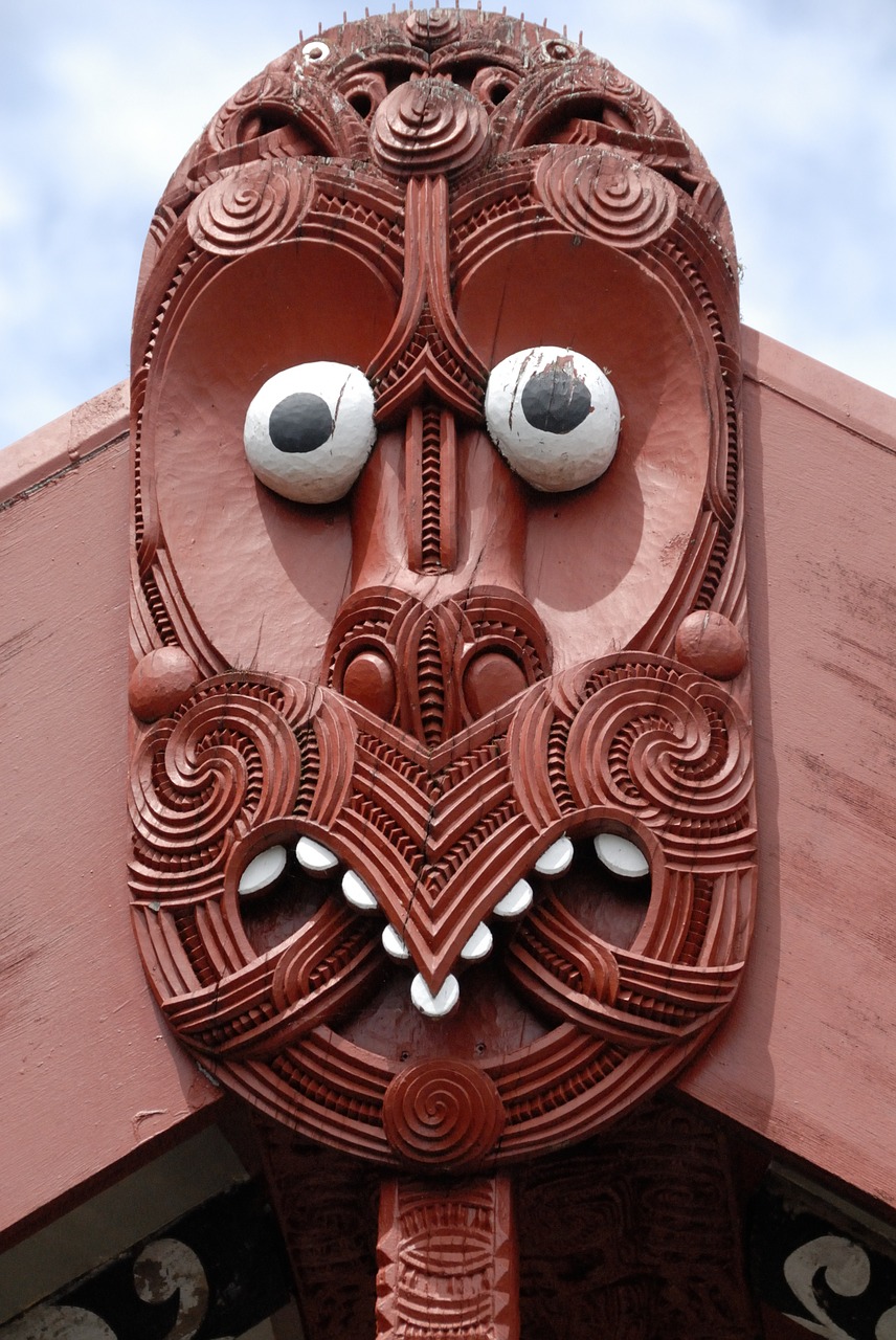 maori mask rotorua free photo