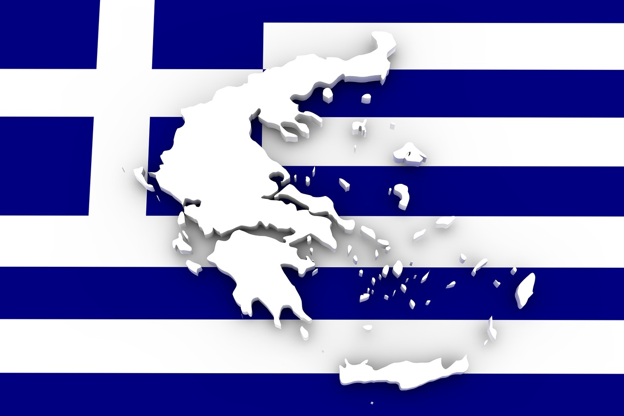 map greece flag free photo