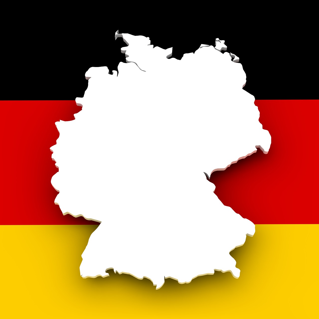 map germany flag free photo