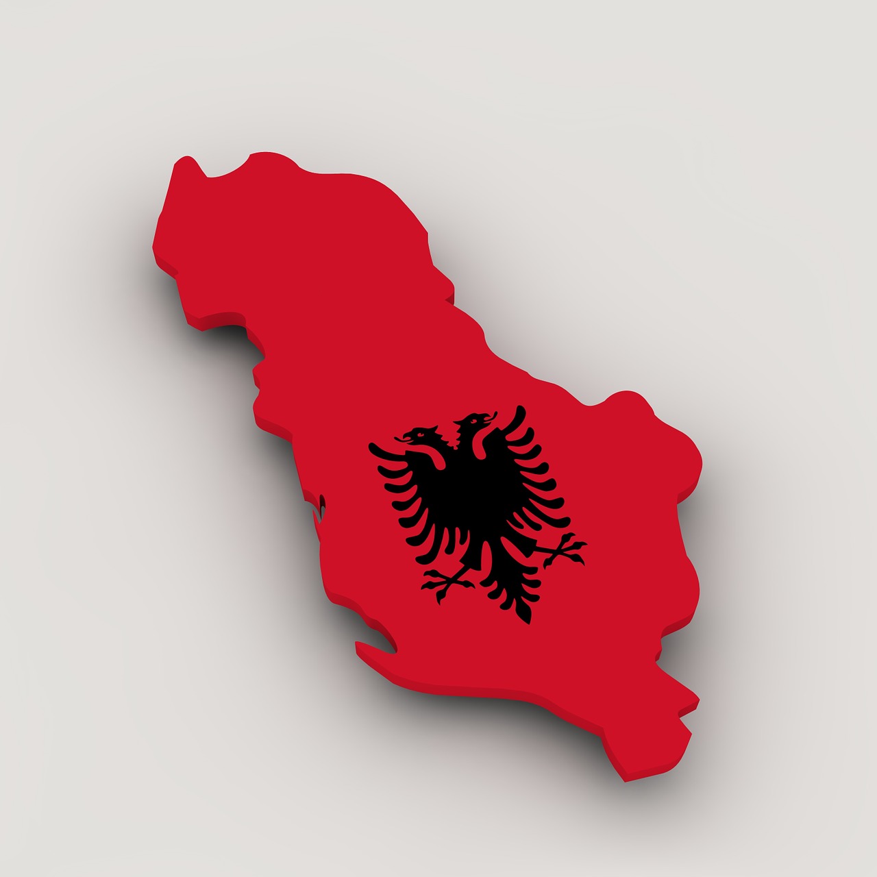 map albania flag free photo