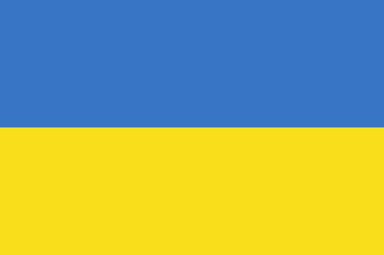 map ukraine flag free photo
