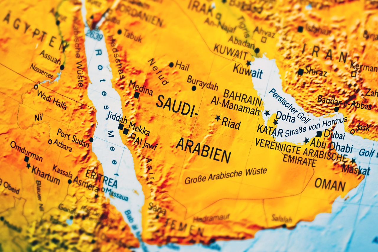 map  saudi arabia  country free photo