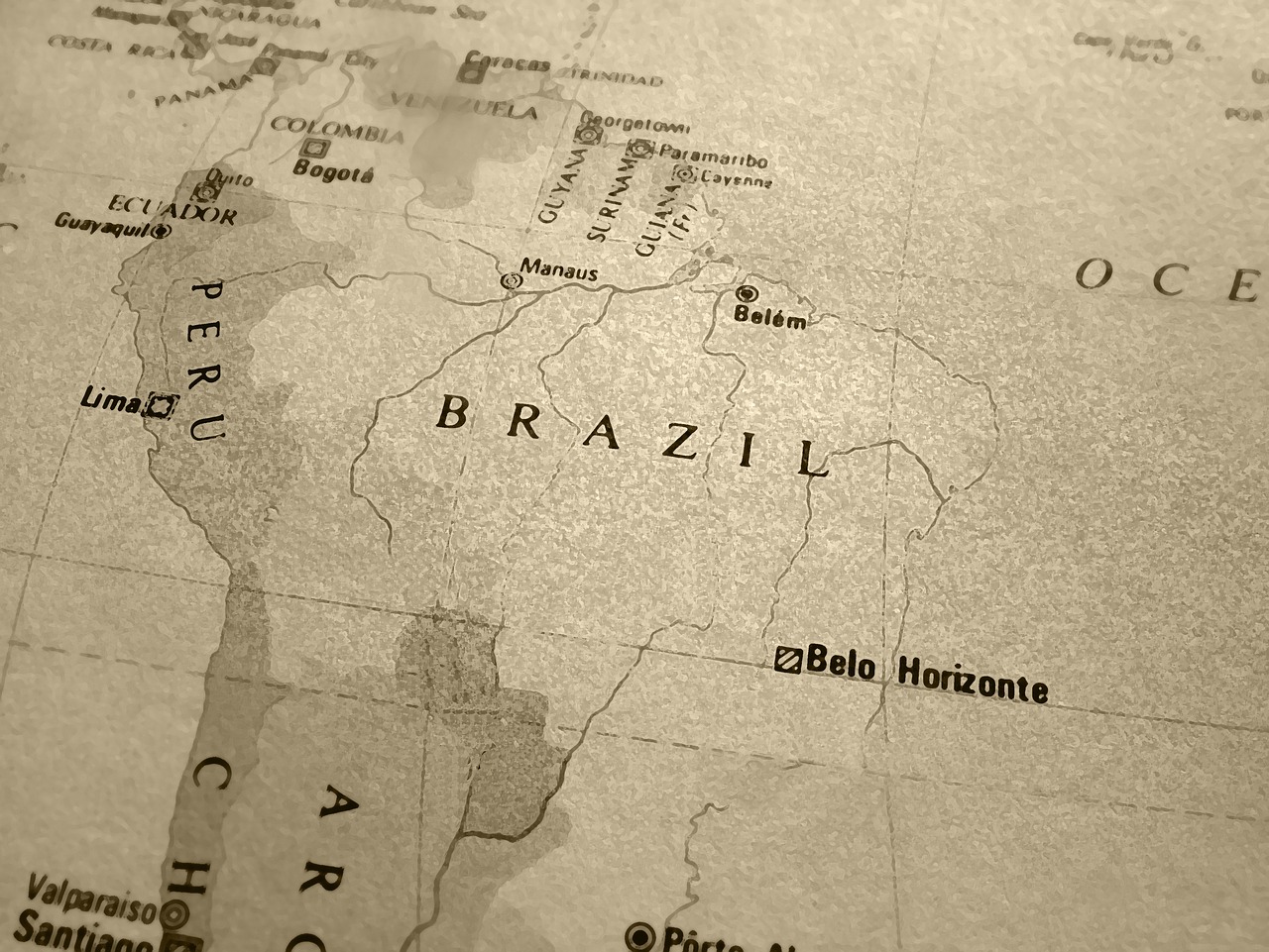 map  brazil  america free photo
