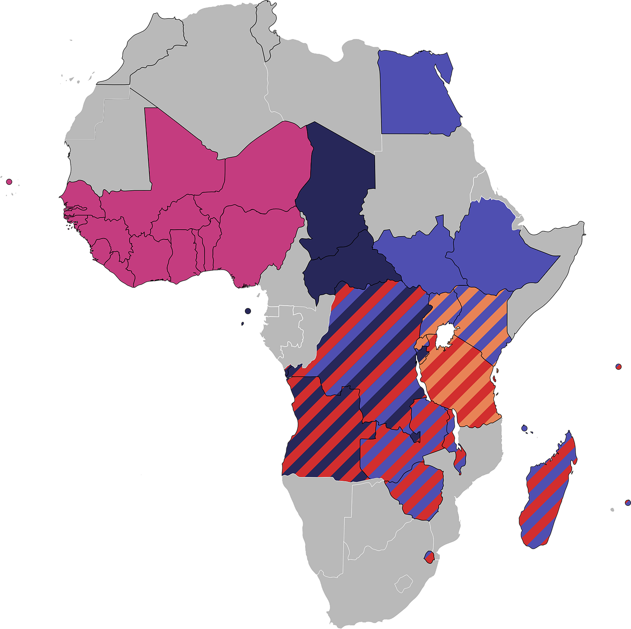 map africa political free photo