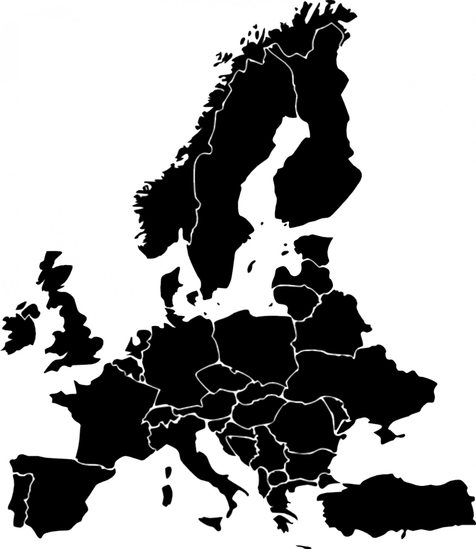 europe map earth free photo
