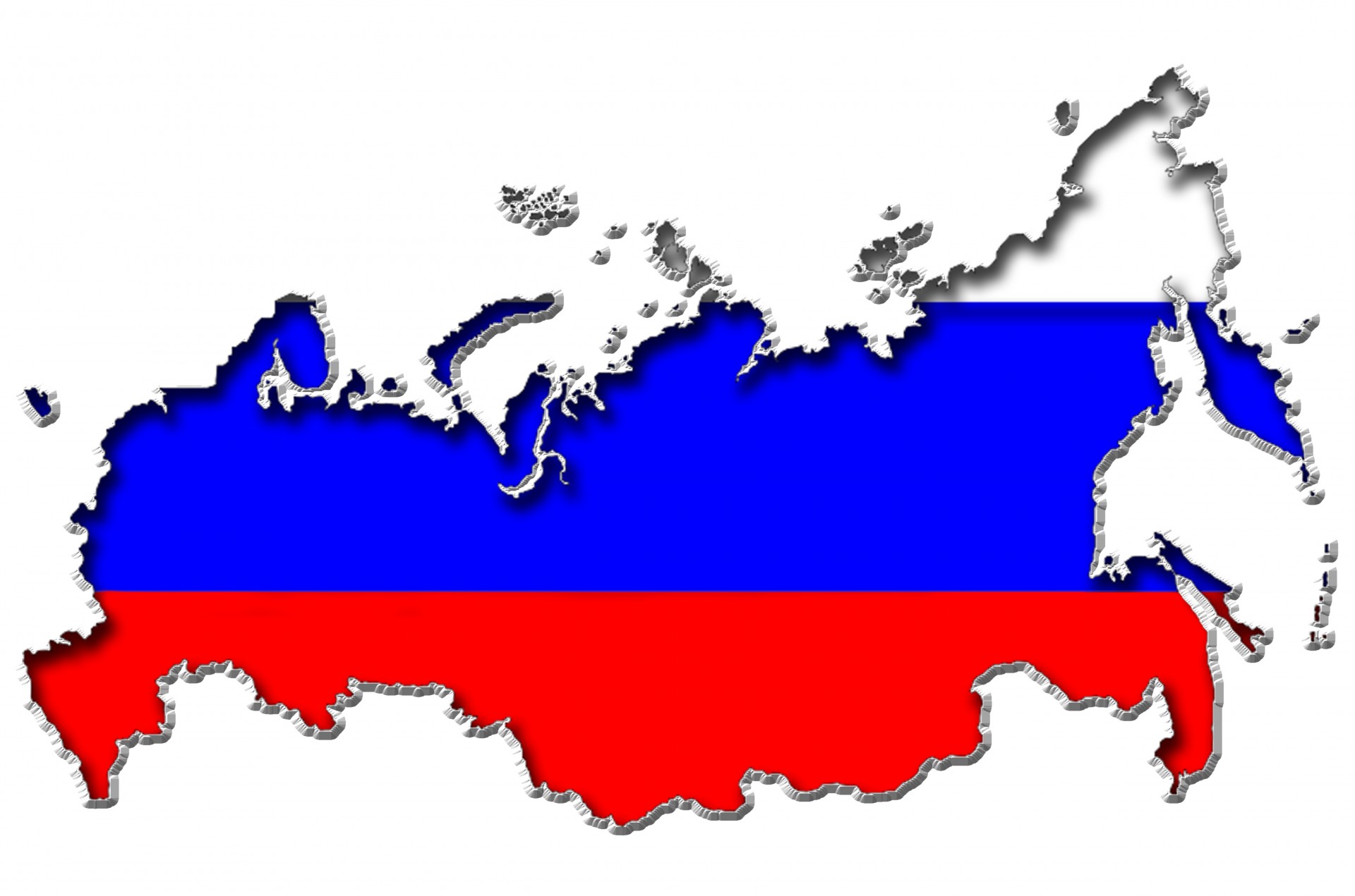 russia map 3d free photo