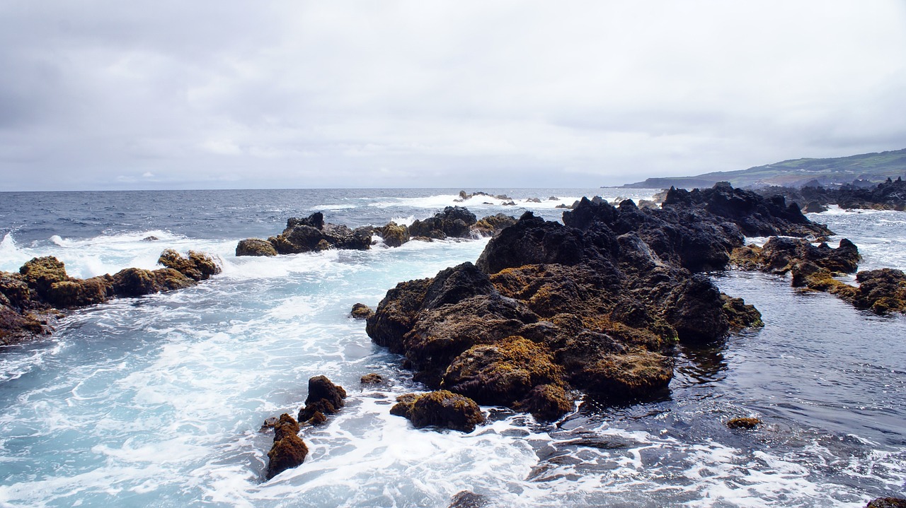 azores beira mar mar free photo