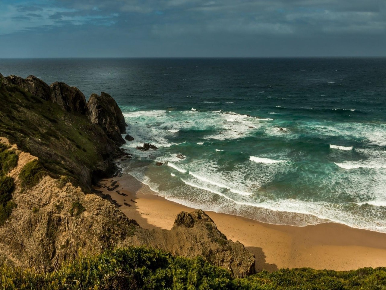 mar litoral beach free photo