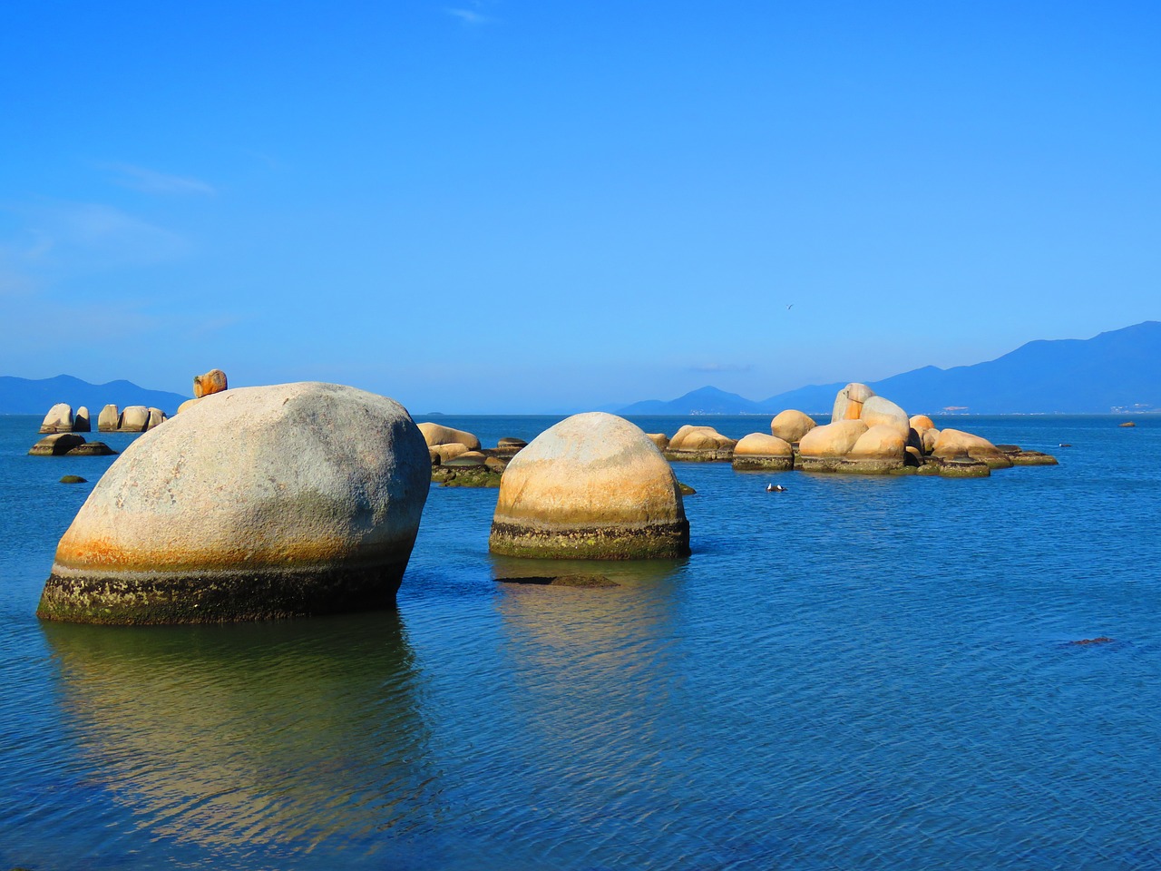 mar stones beira mar free photo