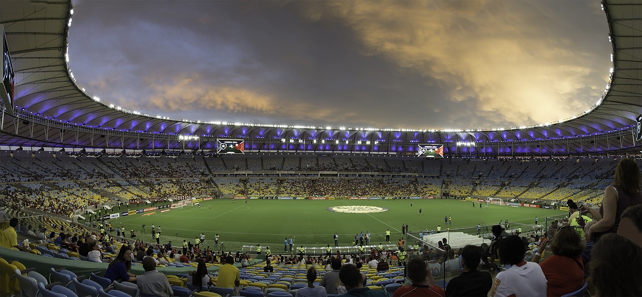 maracana football stadium brazil free photo