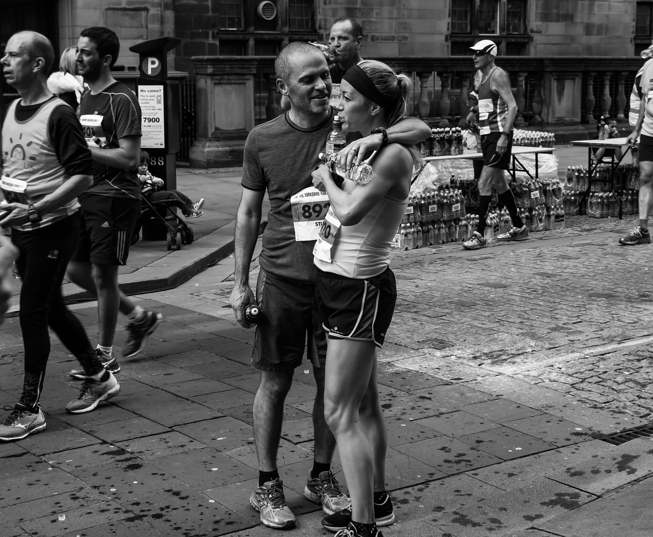 marathon runners fitness free photo
