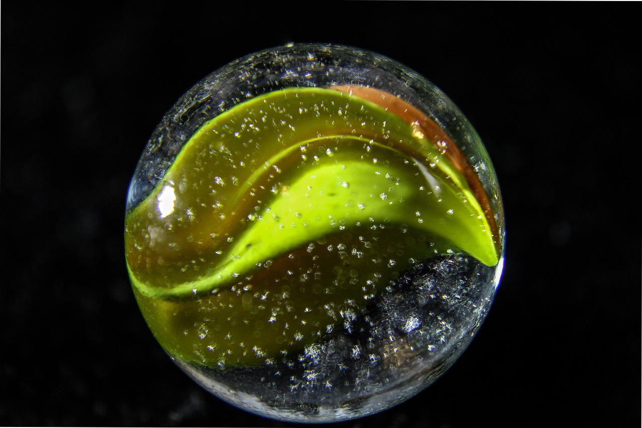 marble  glass  glass ball free photo