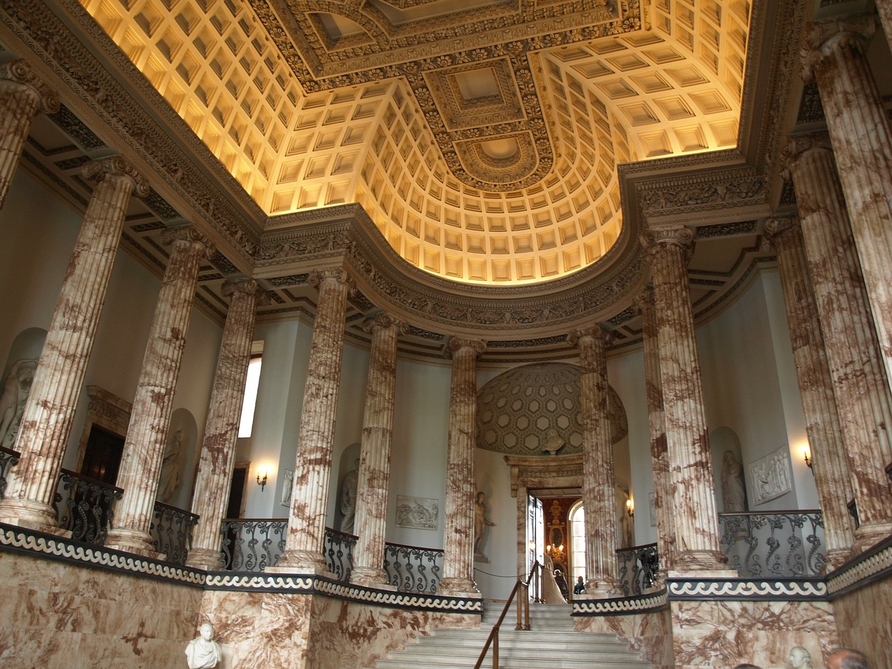 marble hall england free photo