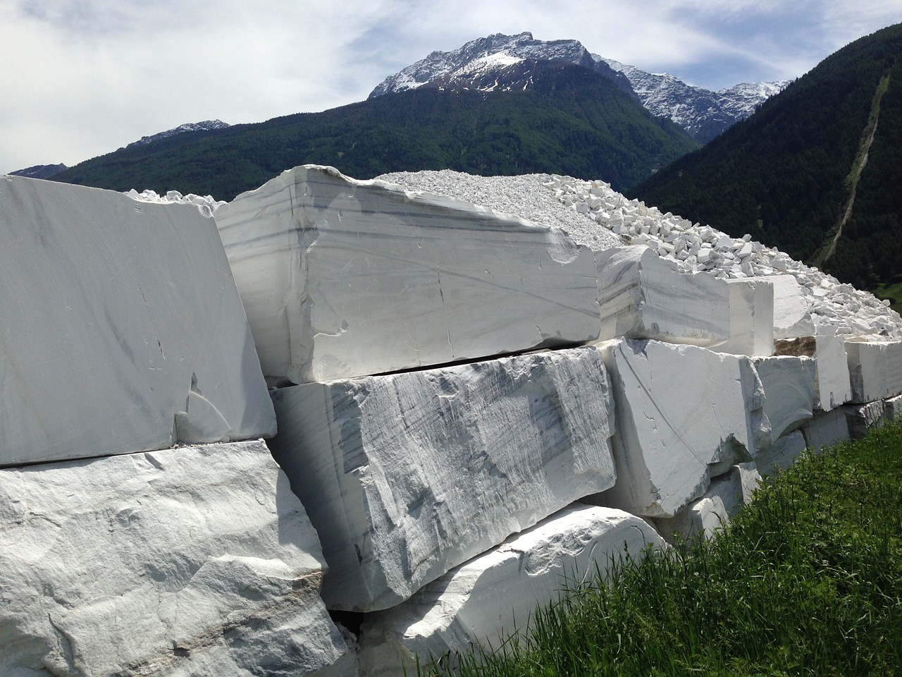 marble south tyrol landscape free photo