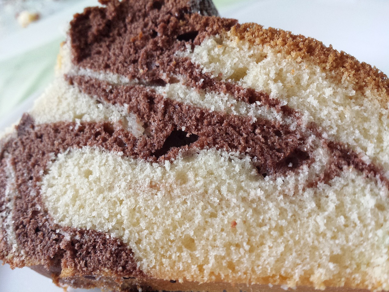 marble cake cake sunday coffee free photo