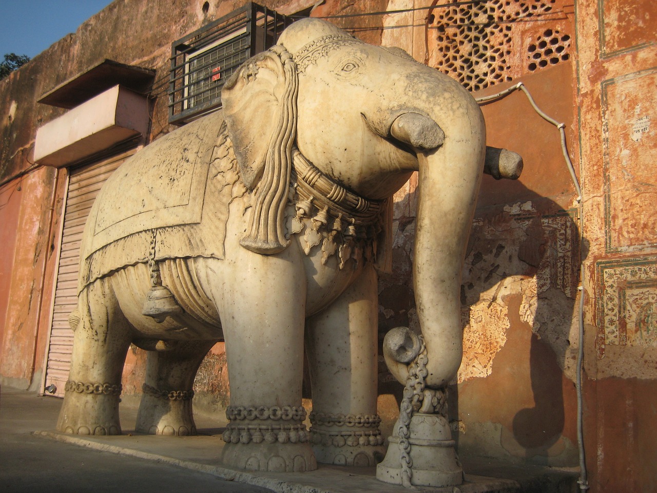marble elephant heritage sculpture free photo