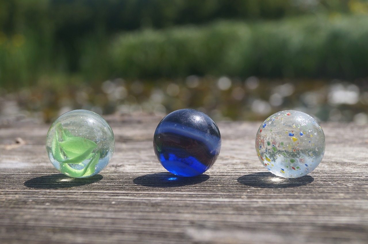 marbles glaskugeln colorful free photo