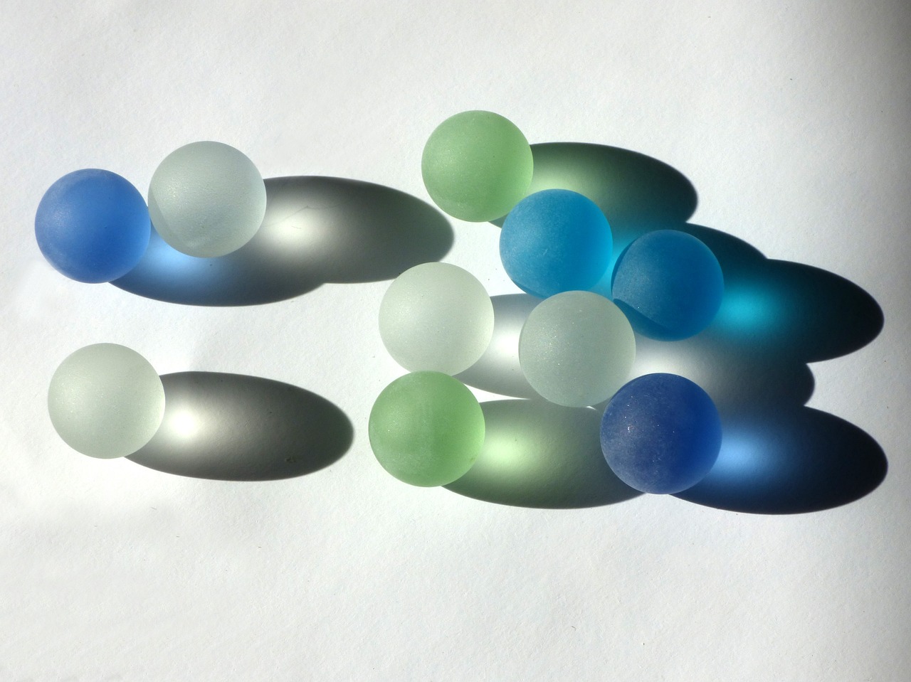 marbles crystal balls colors free photo